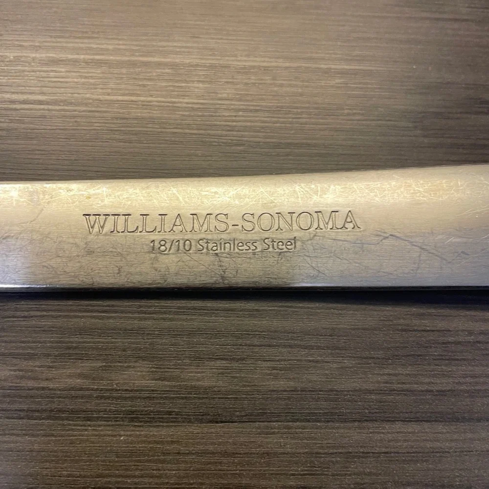 Williams Sonoma Slotted Spoon‎ 18/10 Stainless Steel 14 Inch Serving Utensil
